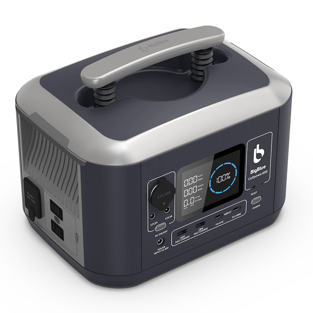 Batterie Portable BigBlue CellPowa 600 | 537Wh LiFePO4 | 600W - BYD Shark 2024+