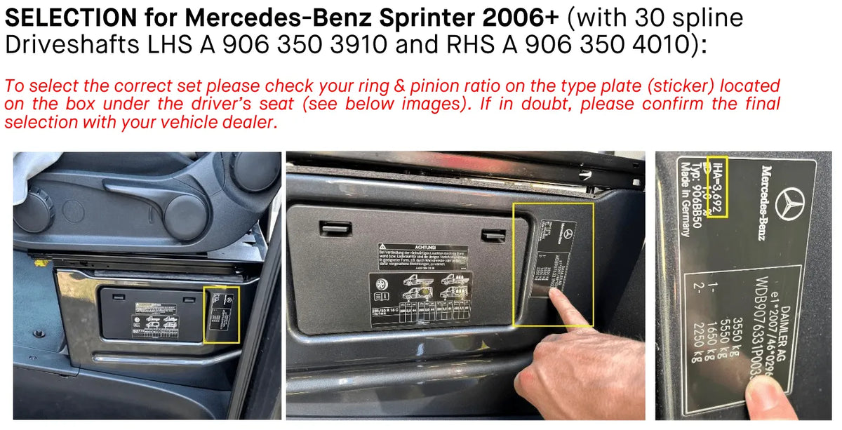 Blocage de Differentiel 30 Cannelures ARB4x4 | Mercedes Sprinter 2006-Present - Mercedes Sprinter 2006-2018