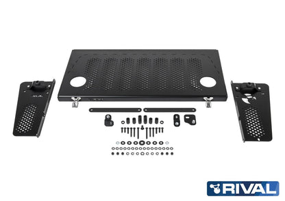 Table Pliante sur Porte Arriere Jeep Wrangler JL - Rival 4x4 - BYD Shark 2024+