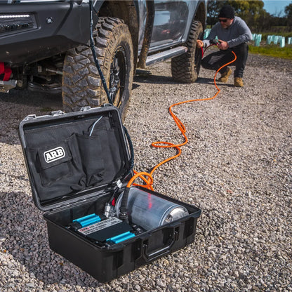 Compresseur double ARB 12/24V malette 174L/min avec reserve - BYD Shark 2024+