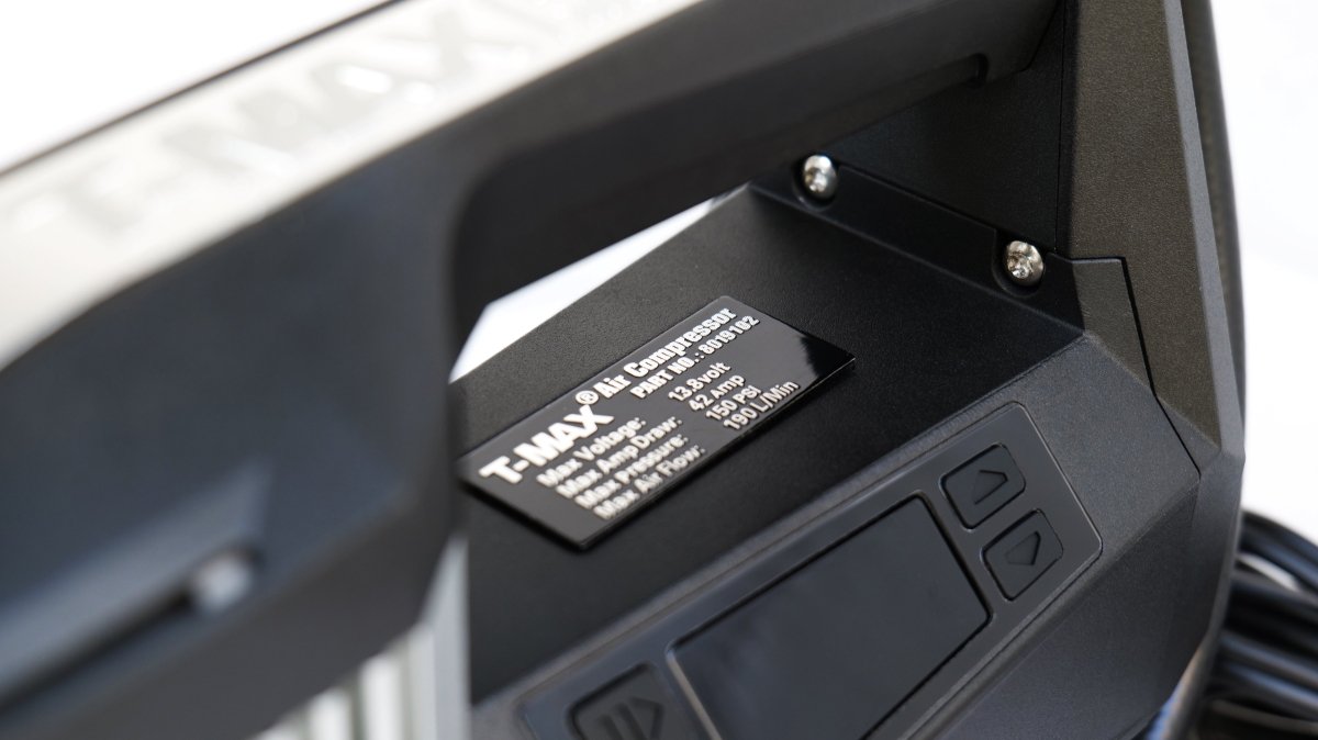 Compresseur T-MAX Storm Pump 150 PSI - L'indispensable du 4x4 - BYD Shark 2024+
