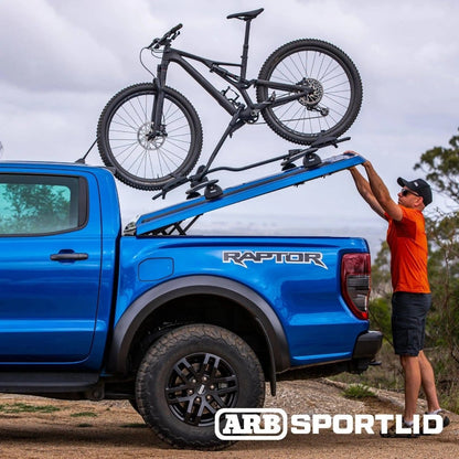 Couvre benne coffre - Sportlid V ARB + système de rails - Ford Ranger 2012+ / Raptor 2018+ - Ford Raptor 2018-2022