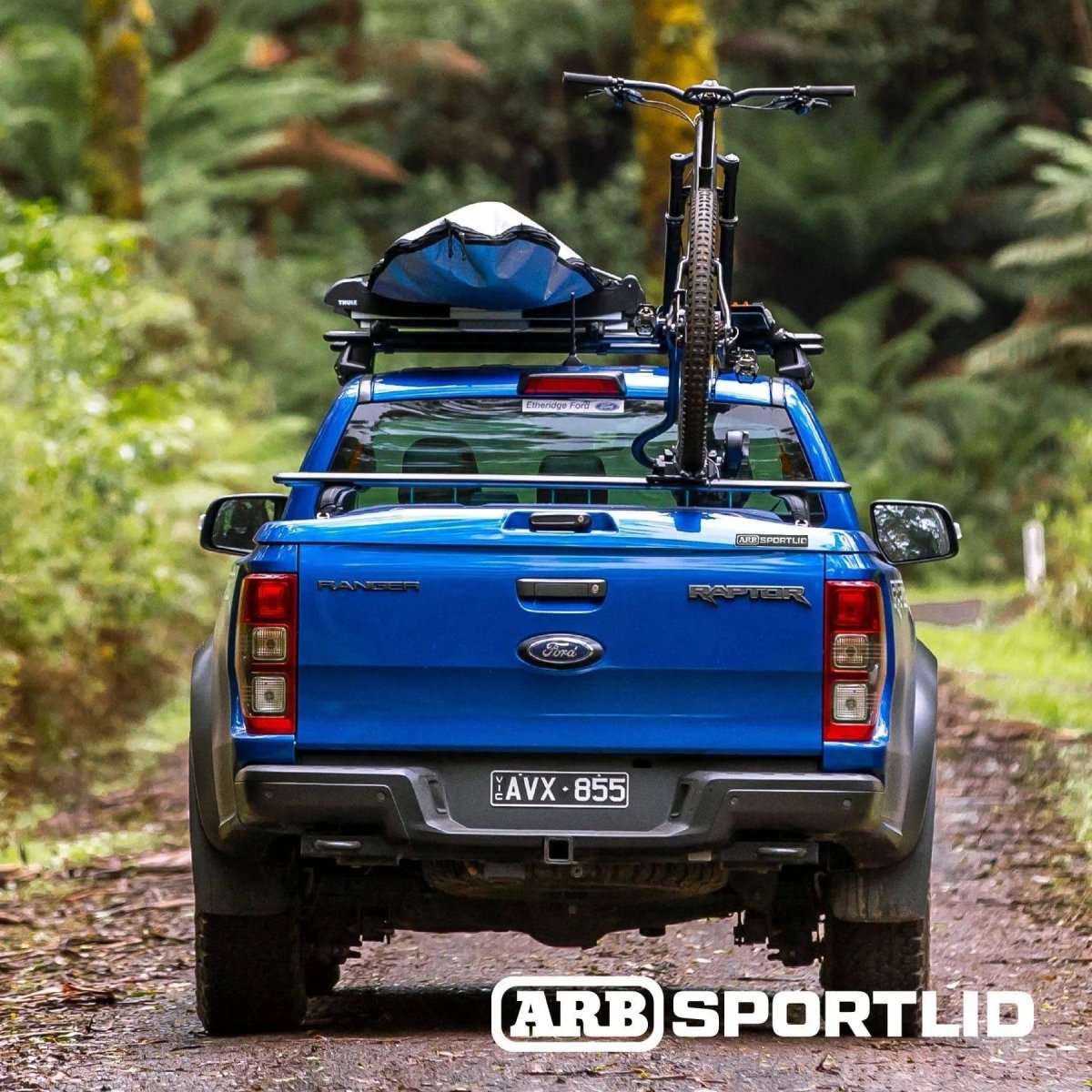 Couvre benne coffre - Sportlid V ARB + système de rails - Ford Ranger Raptor 2023+ - Ford Ranger PHEV 2025+