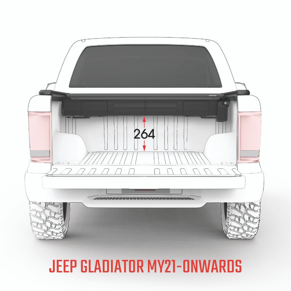 Couvre Benne EGR RollTrac Électrique - Jeep Gladiator JT 2019+ - Jeep Gladiator JT