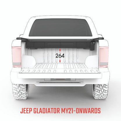 Couvre Benne EGR RollTrac Électrique - Jeep Gladiator JT 2019+ - Jeep Gladiator JT