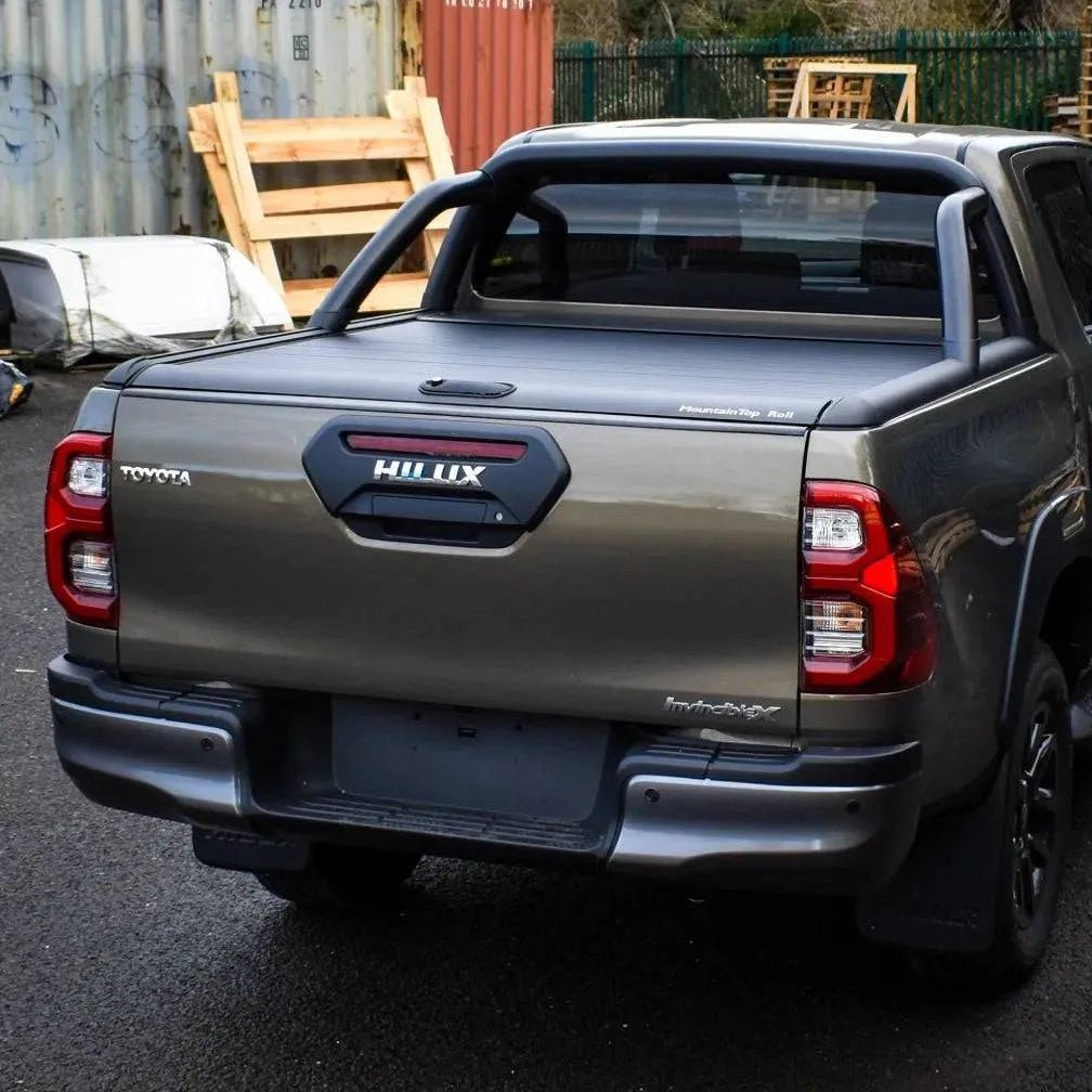 Couvre Benne MTR Noir Mountain Top - Toyota Hilux REVO 2016+ Extra Cab - Toyota Hilux 2016+