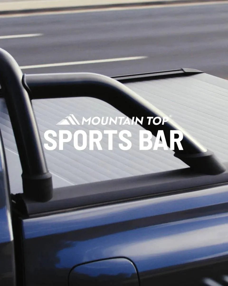 Roll-Bar Mountain Top pour Couvre Benne MTR (Noir Mat) - Ford Ranger 2012-2022
