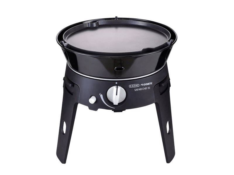Barbecue gaz compact 4 en 1 Cadac Safari Chef 30 LP Deluxe - BYD Shark 2024+