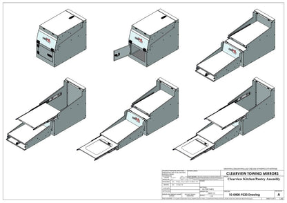 Bloc Cuisine Modulaire Depliable ClearView | 4x4 & Pickup - BYD Shark 2024+