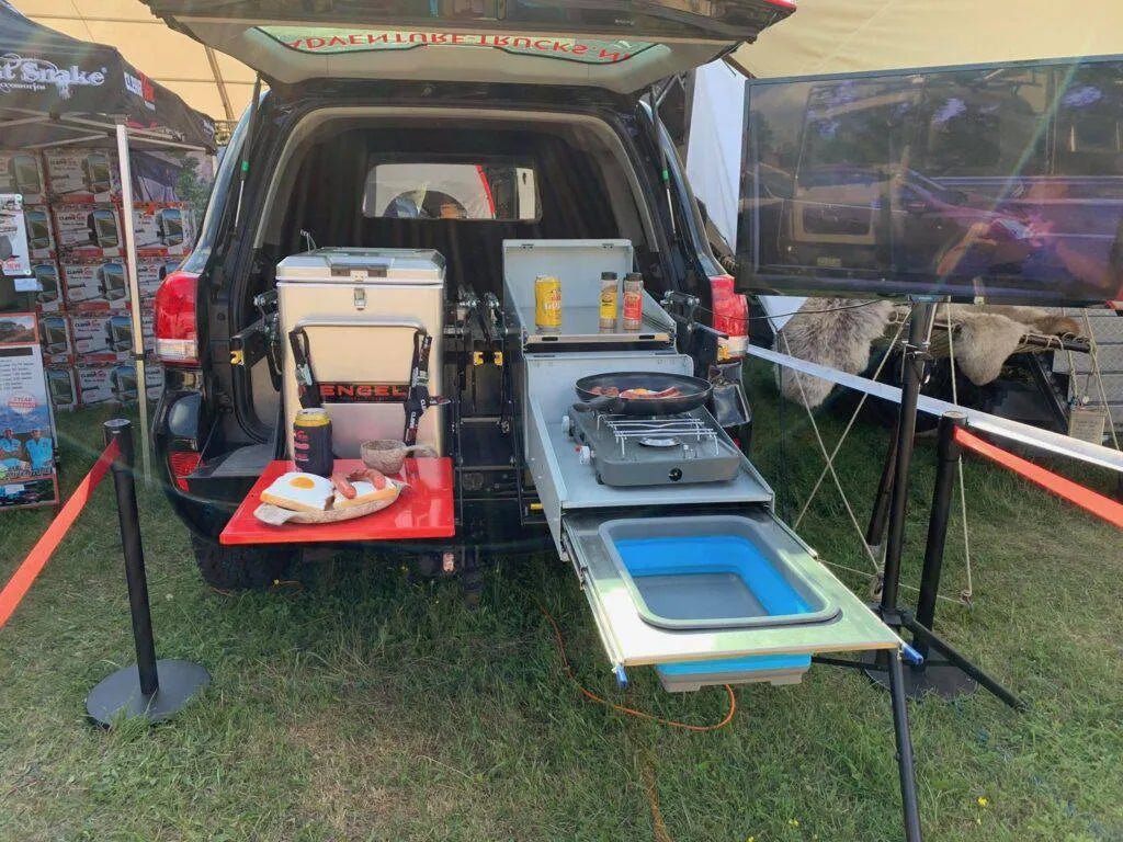 Bloc Cuisine Modulaire Depliable ClearView | 4x4 & Pickup - BYD Shark 2024+