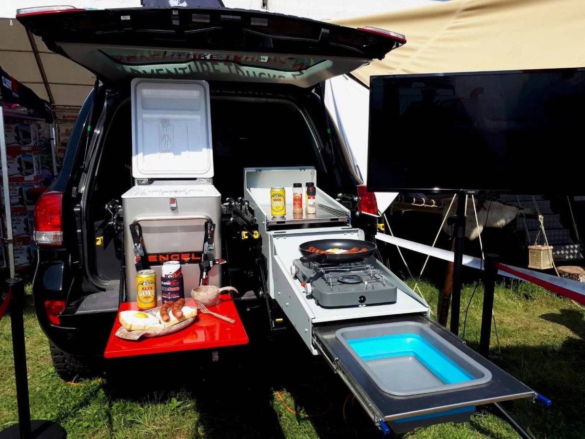 Bloc Cuisine Modulaire Depliable ClearView | 4x4 & Pickup - BYD Shark 2024+