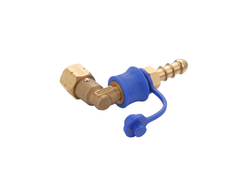 Couplage rapide coudé rotatif CADAC pour tuyau gaz 8 mm - BYD Shark 2024+