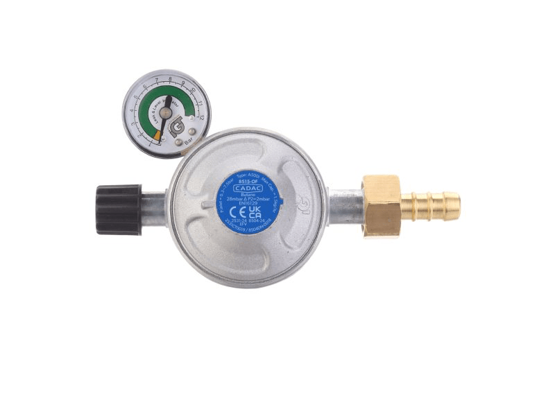 Détendeur CG Overflow CADAC 30 mbar avec manomètre - BYD Shark 2024+