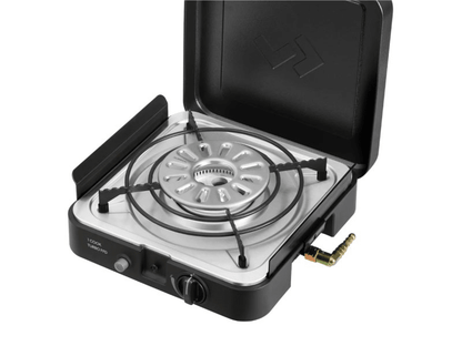 Réchaud portable à gaz 1 brûleur avec plaque plancha Cadac 1 Cook Turbo FFD - BYD Shark 2024+
