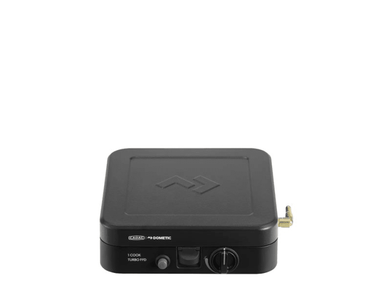 Réchaud portable à gaz 1 brûleur avec plaque plancha Cadac 1 Cook Turbo FFD - BYD Shark 2024+