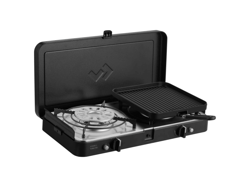 Réchaud portable à gaz 2 brûleur Cadac 2 cook turbo FFD Deluxe - BYD Shark 2024+