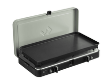 Réchaud portable à gaz 2 brûleurs avec Plancha Cadac 2 Cook 3 Pro - BYD Shark 2024+