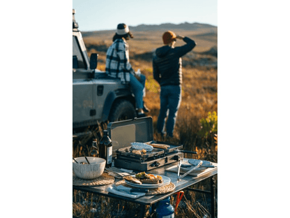 Réchaud portable à gaz 2 brûleurs Cadac 2 Cook 3 Pro Deluxe - BYD Shark 2024+