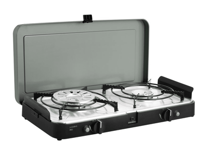 Réchaud portable à gaz 2 brûleurs Cadac 2 Cook 3 Pro Deluxe - BYD Shark 2024+
