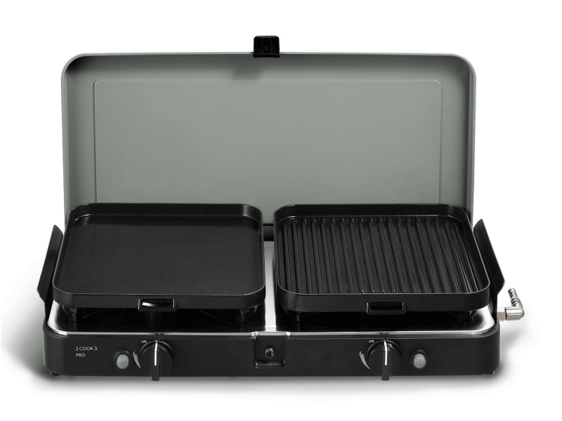Réchaud portable à gaz 2 brûleurs Cadac 2 Cook 3 Pro Deluxe - BYD Shark 2024+