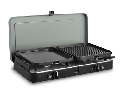 Réchaud portable à gaz 2 brûleurs Cadac 2 Cook 3 Pro Deluxe - BYD Shark 2024+