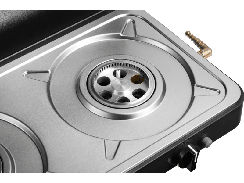 Réchaud portable à gaz 2 brûleurs Cadac 2 Cook Turbo FFD - BYD Shark 2024+