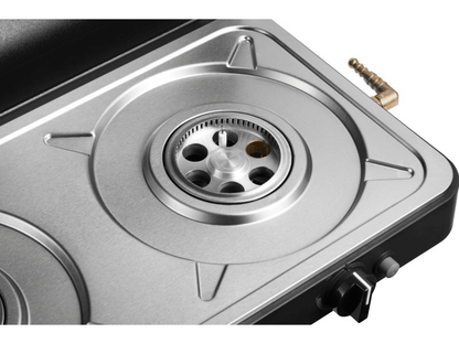 Réchaud portable à gaz 2 brûleurs Cadac 2 Cook Turbo FFD - BYD Shark 2024+