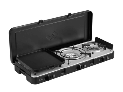 Réchaud portable à gaz 3 brûleur Cadac 3 cook turbo FFD Deluxe - BYD Shark 2024+