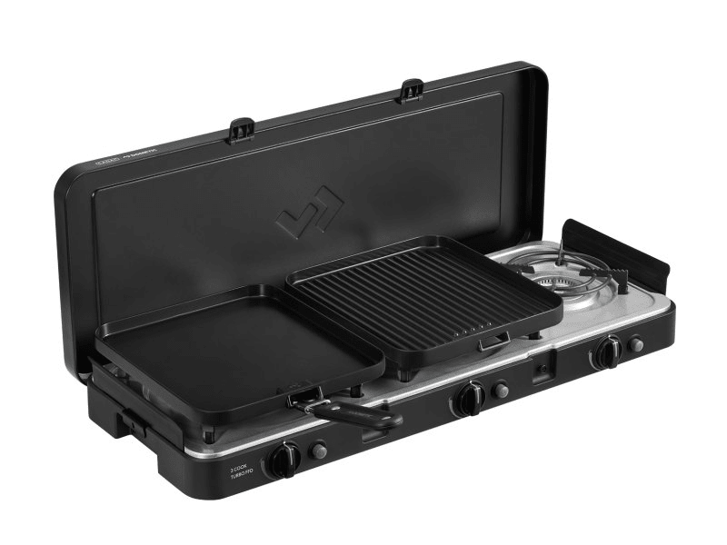 Réchaud portable à gaz 3 brûleur Cadac 3 cook turbo FFD Deluxe - BYD Shark 2024+