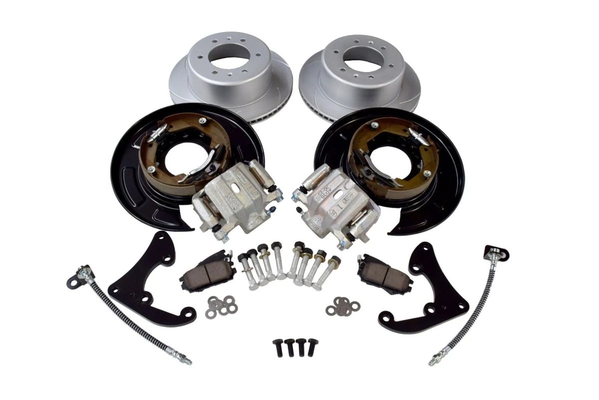 Kit Conversion Tambours - Disques Arrière Pedders Ford Ranger PX 2012-2022 - Ford Ranger 2012-2022