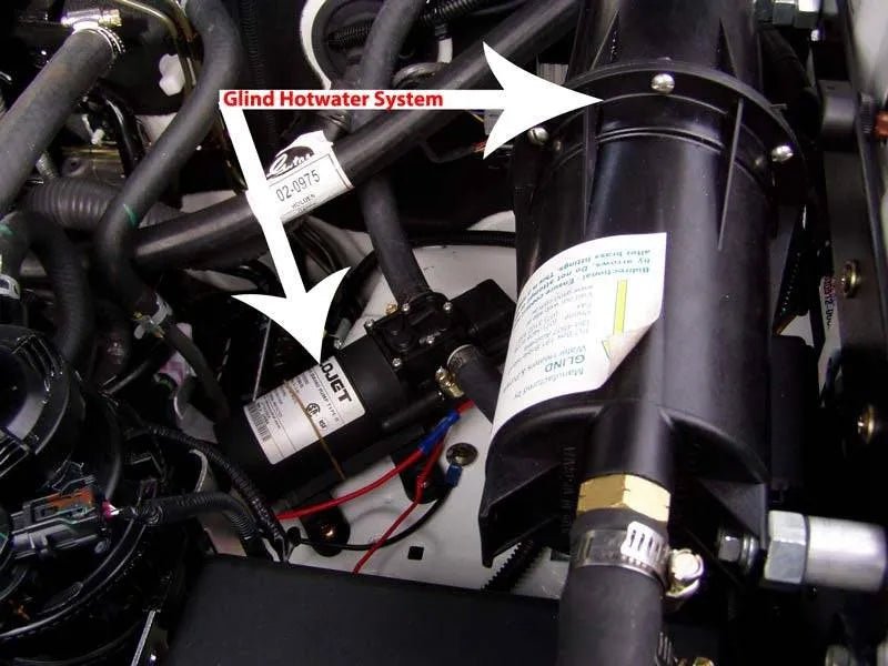 Echangeur de temperature GLIND - Chauffe Eau 4x4 - BYD Shark 2024+
