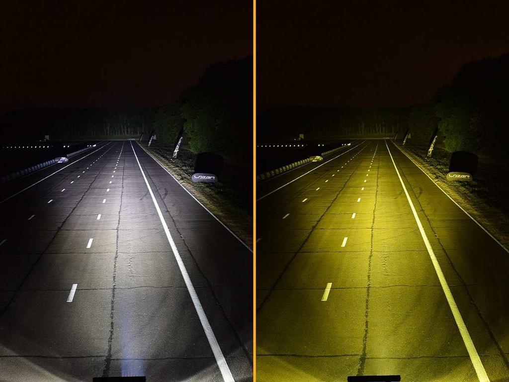Ambré Lentille- Flat (Horiz) - Triple-R Gen2 LAZER LAMPS - BYD Shark 2024+