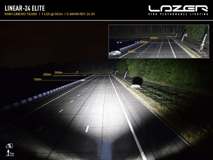 Barre de LED LAZER LAMPS Linear-24 Elite - BYD Shark 2024+