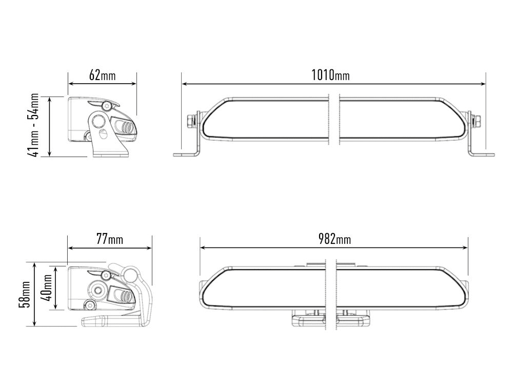 Barre de LED LAZER LAMPS Linear-36 - BYD Shark 2024+
