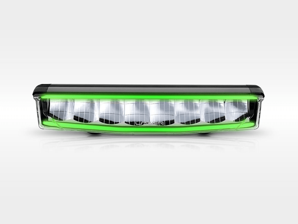 Barre LED LAZER LAMPS AIR-55 avec feu de position vert - BYD Shark 2024+
