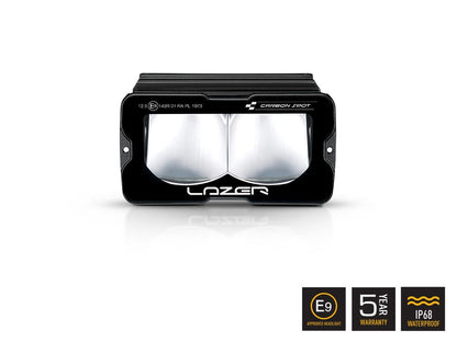 LAZER LAMPS Carbon-2 Spot Mode Jaune — Phare LED Compact 3120 lm - BYD Shark 2024+