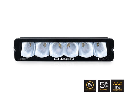 LAZER LAMPS Carbon-6 Spot Mode Jaune — Phare LED Compact 9360 lm - BYD Shark 2024+