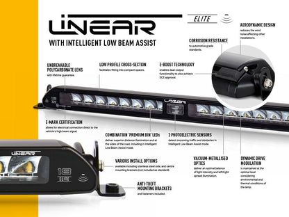 LAZER LAMPS Linear-18 Elite i-LBA — Barre LED 18000 lm - BYD Shark 2024+