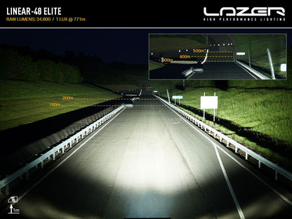 LAZER LAMPS Linear-48 Elite — Barre LED 34800 lm - BYD Shark 2024+