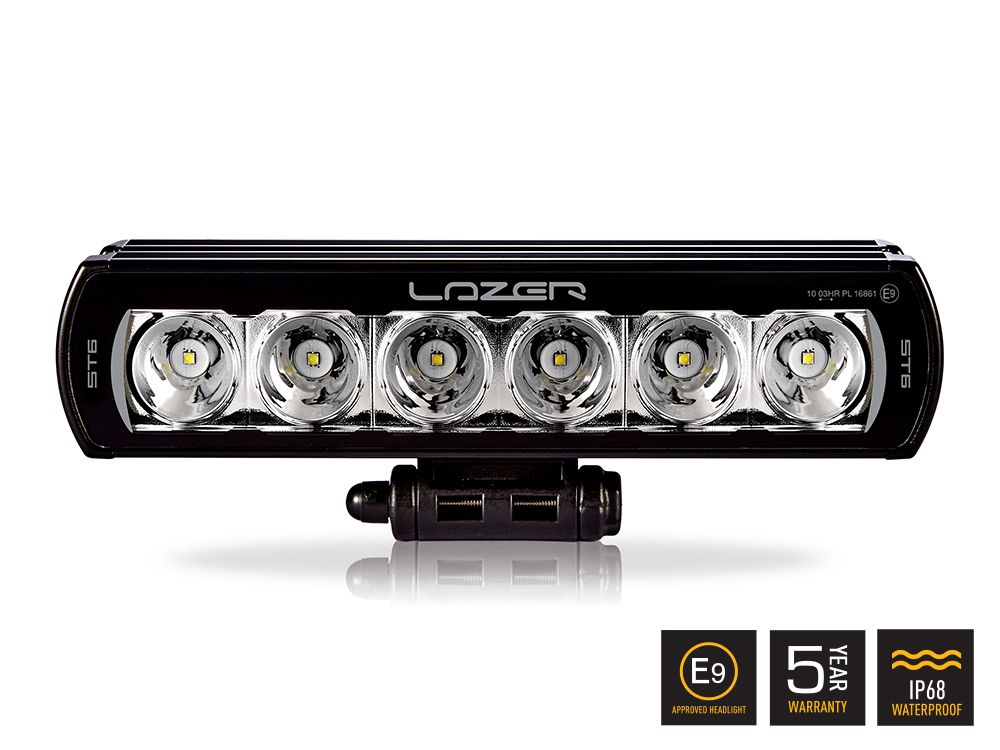 LAZER LAMPS ST6 Évolution — Barre LED Slim 6204 lm - BYD Shark 2024+