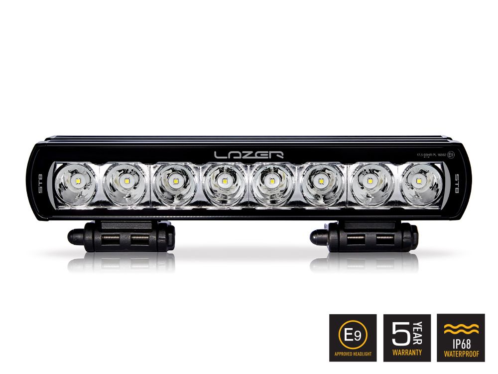 LAZER LAMPS ST8 Évolution — Barre LED Slim 8272 lm - BYD Shark 2024+