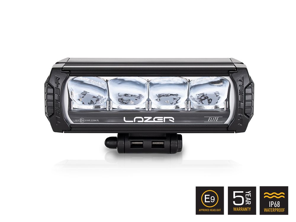 LAZER LAMPS Triple-R 750 Elite — Phare Rond LED 5068 lm - BYD Shark 2024+