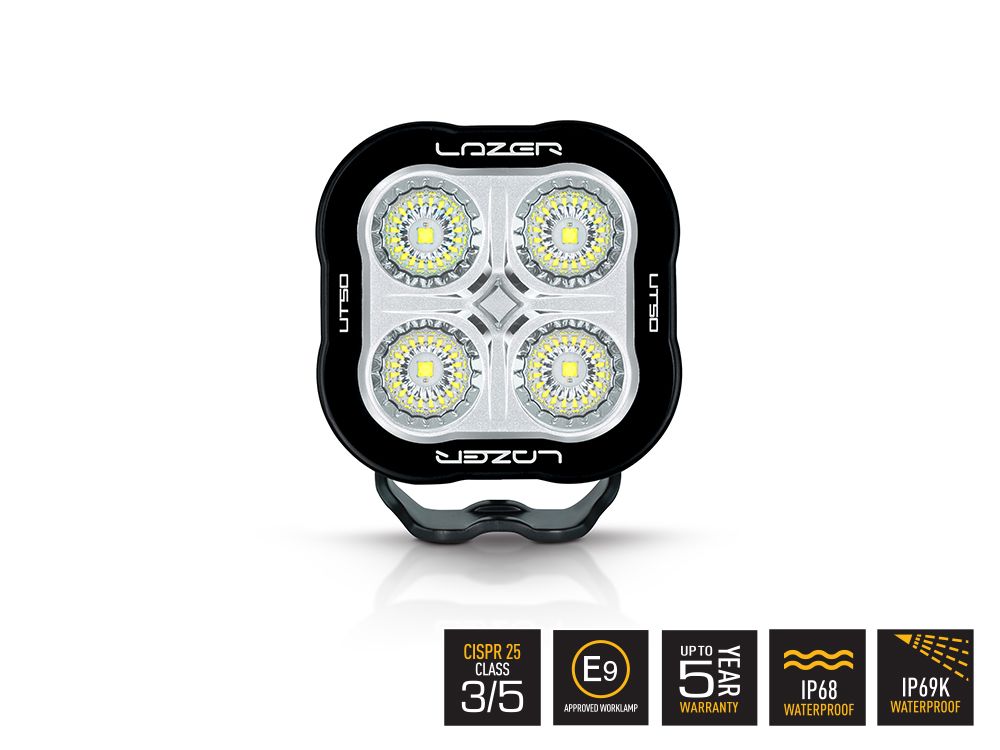 LAZER LAMPS Utility-50 — Phare de Travail LED 5000 lm - BYD Shark 2024+