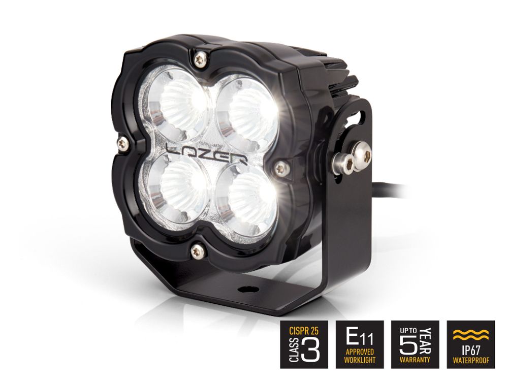 LAZER LAMPS Utility 80 Support Large — Phare de Travail LED 8820 lm - BYD Shark 2024+