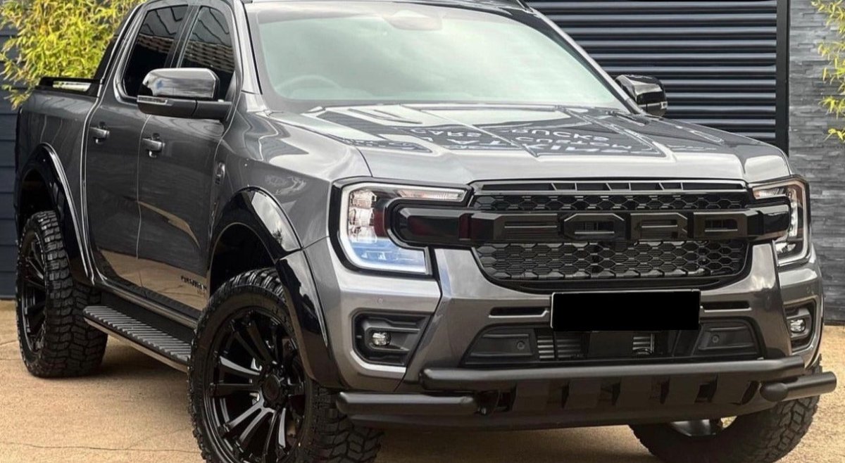 LED Dynamique + Calandre Noire Mate Ford Ranger Wildtrak 2023+ - Ford Ranger/Raptor 2023+