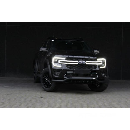 LED Dynamique + Calandre Noire Mate Ford Ranger Wildtrak 2023+ - Ford Ranger/Raptor 2023+