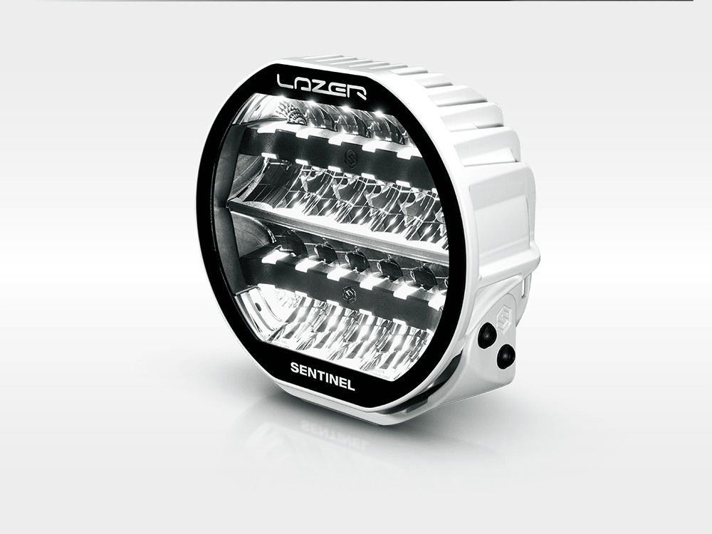 Longue portée LED LAZER LAMPS Sentinel 9 Highline PL2 Blanc avec fonction Gyrophare - BYD Shark 2024+
