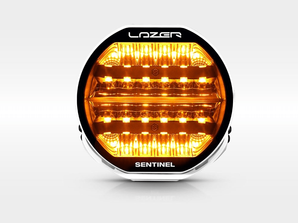Longue portée LED LAZER LAMPS Sentinel 9 Highline PL2 Blanc avec fonction Gyrophare - BYD Shark 2024+