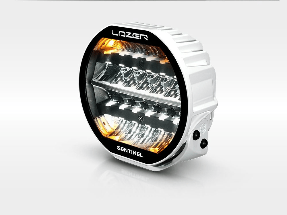Longue portée LED LAZER LAMPS Sentinel 9 Highline PL2 Blanc avec fonction Gyrophare - BYD Shark 2024+