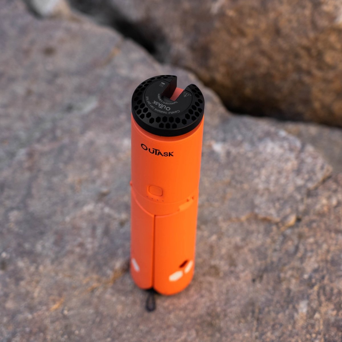 OuTask Lampe Télescopique LED Outdoor 720° - Orange - BYD Shark 2024+